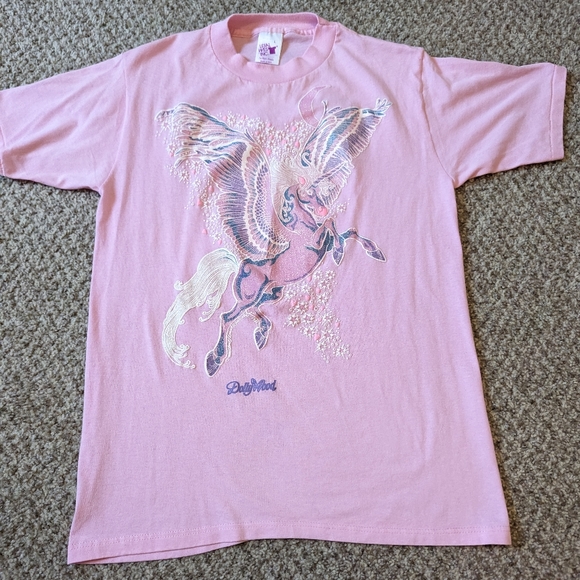 Vintage Dollywood Tshirt Sparkle Unicorn - Picture 2 of 9